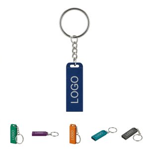 4G-128G Metal Keychain Flash Drive with USB 2.0 for Fast Portable Storage