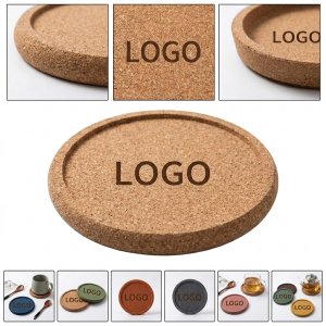 Cork Coasters Set - Absorbent & Heat-Resistant Table Protectors in Assorted Colors
