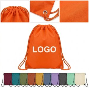 Customizable Nylon Drawstring Beach & Practice Bag for Sports Gear